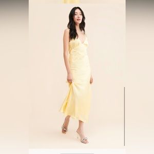 Bardot Yellow dress size 6 perfect for weddings!